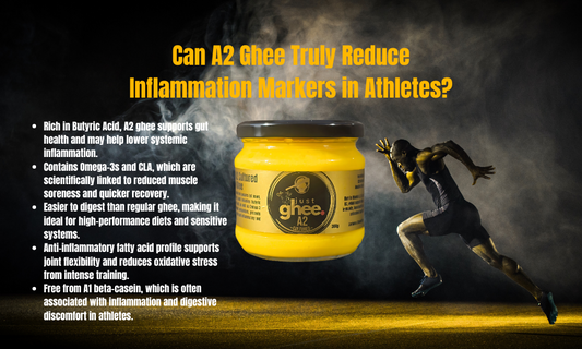 Can A2 Ghee Truly Reduce Inflammation Markers in Athletes?
