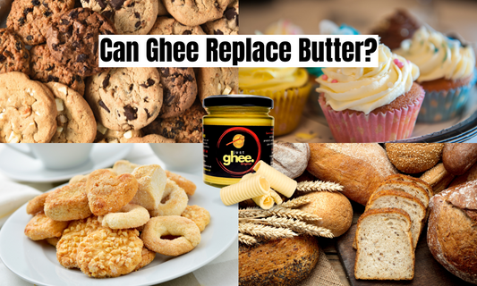 Can Ghee Replace Butter 1:1 in Baking Without Sacrificing Texture?