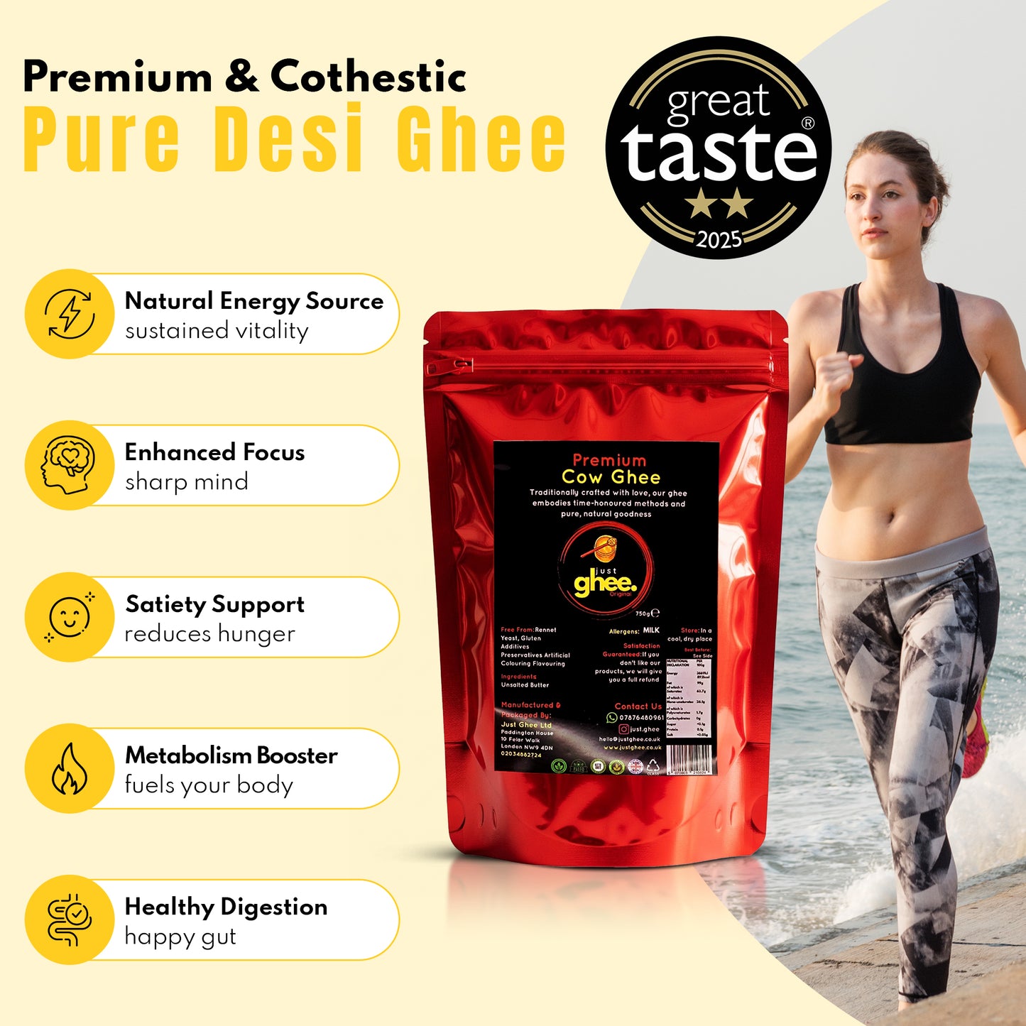 Original Flavour Premium & Authentic Cow Ghee – The True Taste of Tradition