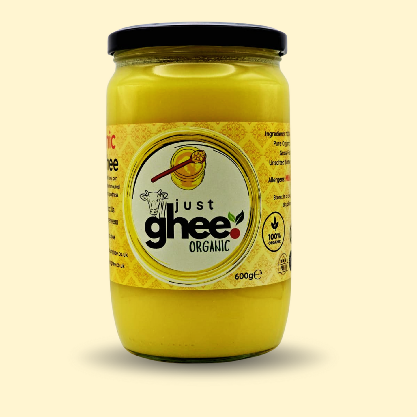 Organic Original Flavour Premium & Authentic Cow Ghee: Pure Goodness from Nature