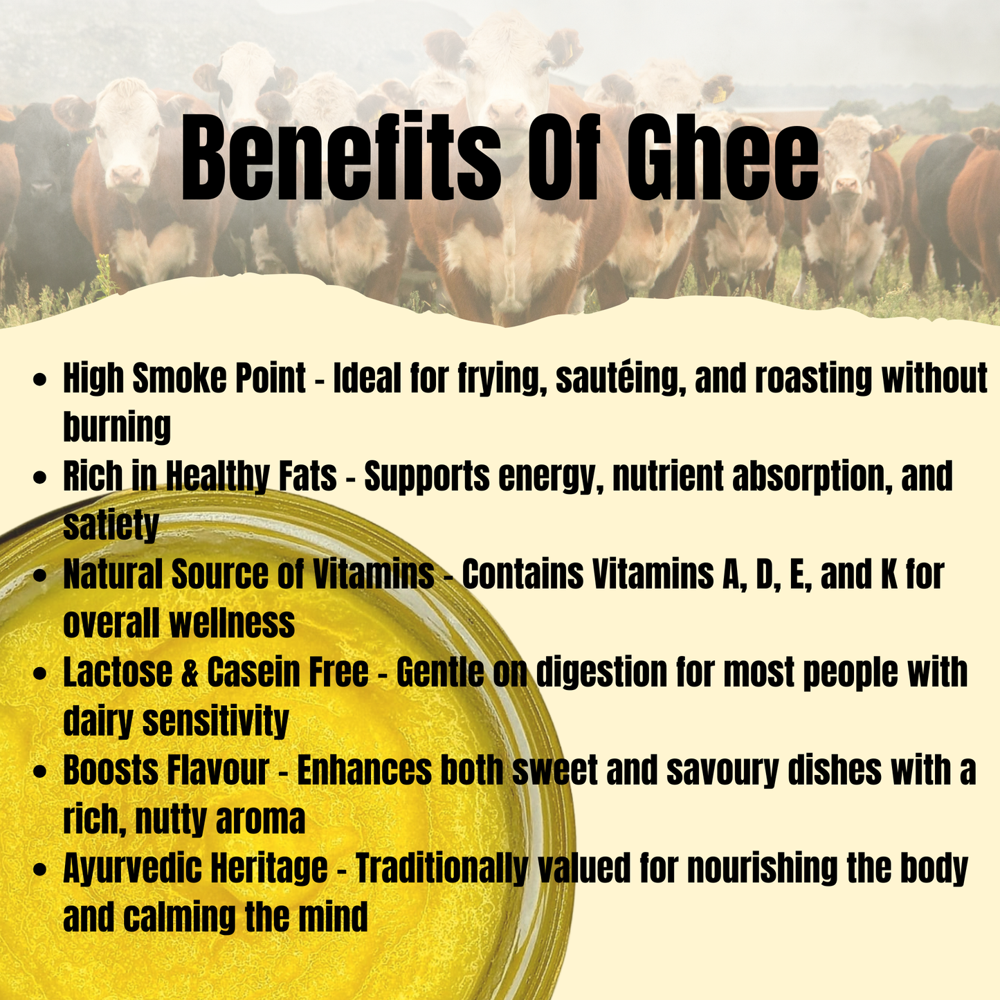 Original Flavour Premium & Authentic Cow Ghee – The True Taste of Tradition