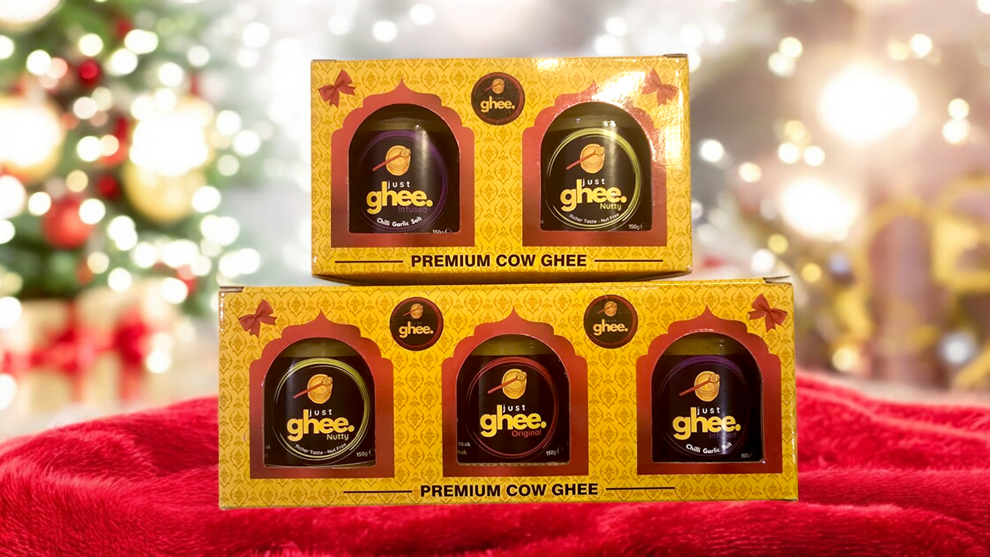 Just Ghee Empty Gift Boxes for 150g Ghee Jars Only