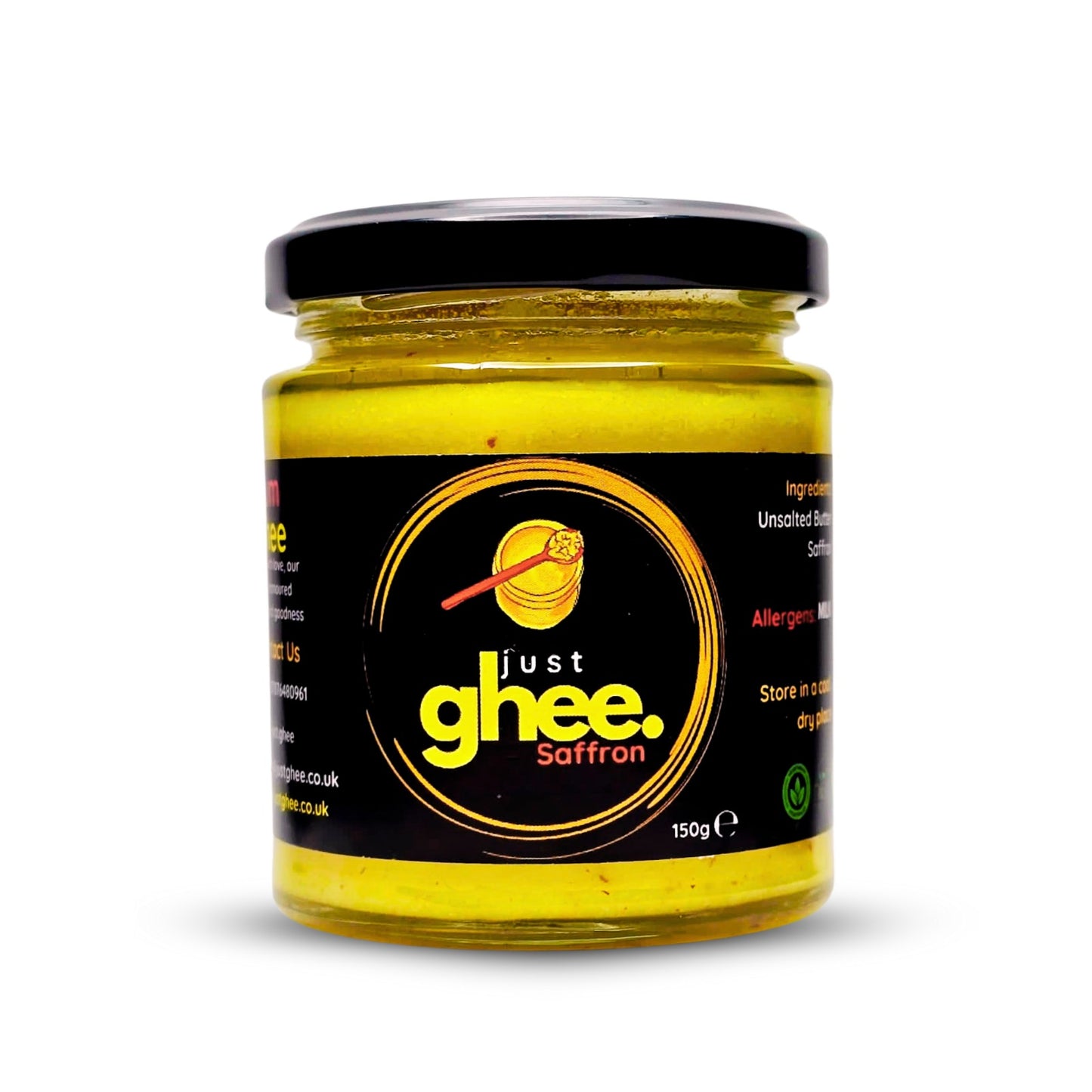 Experience the Premium Pure Cow Ghee with Luxurious Kashmiri Mongra Saffron – A True Taste of Tradition