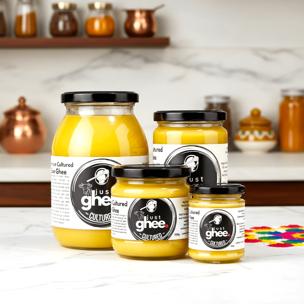 Cultured Ghee UK | Traditional Fermented Clarified Butter | Rich Aromatic Flavour - Just Ghee UK