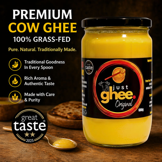 Grass-Fed Ghee 101: The Complete UK Guide to Pure Golden Goodness - Just Ghee