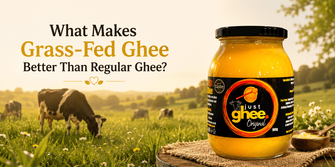 What Makes Grass-Fed Ghee Better Than Regular Ghee? - Just Ghee