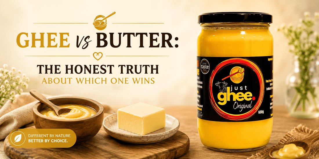 Ghee vs Butter: The Honest Truth About Which One Wins - Just Ghee