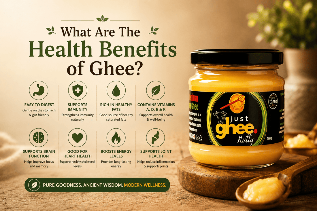 What Are the Health Benefits of Ghee? - Just Ghee