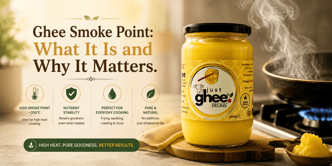 Ghee Smoke Point: What It Is and Why It Matters - Just Ghee