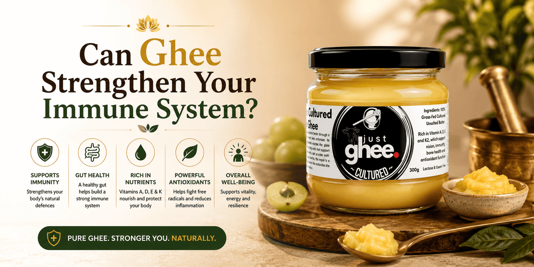 Can Ghee Strengthen Your Immune System? - Just Ghee