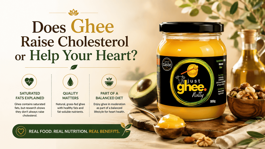 Does Ghee Raise Cholesterol or Help Your Heart? - Just Ghee