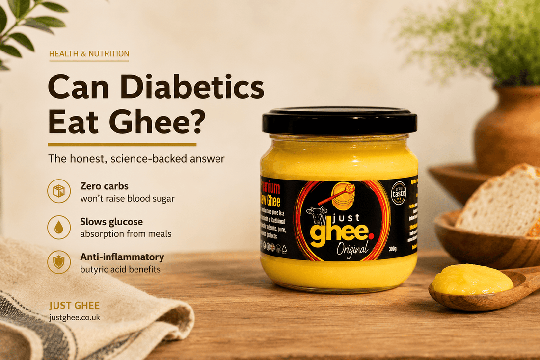 Can Diabetics Eat Ghee? Here's the Honest Answer - Just Ghee