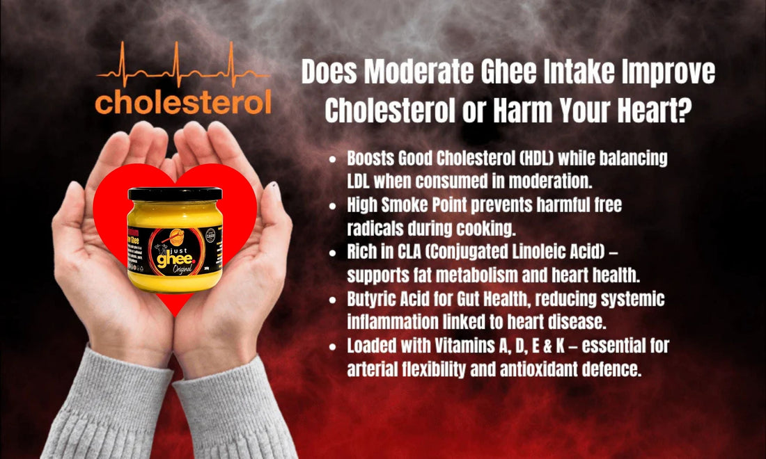 Does Ghee Raise Cholesterol or Help Your Heart? - Just Ghee