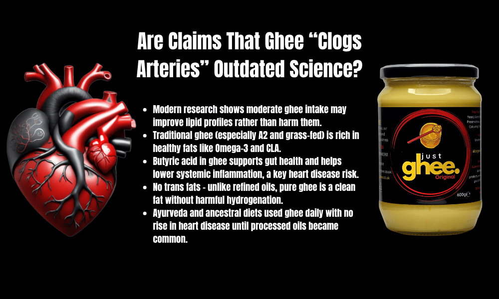 Are Claims That Ghee “Clogs Arteries” Outdated Science?