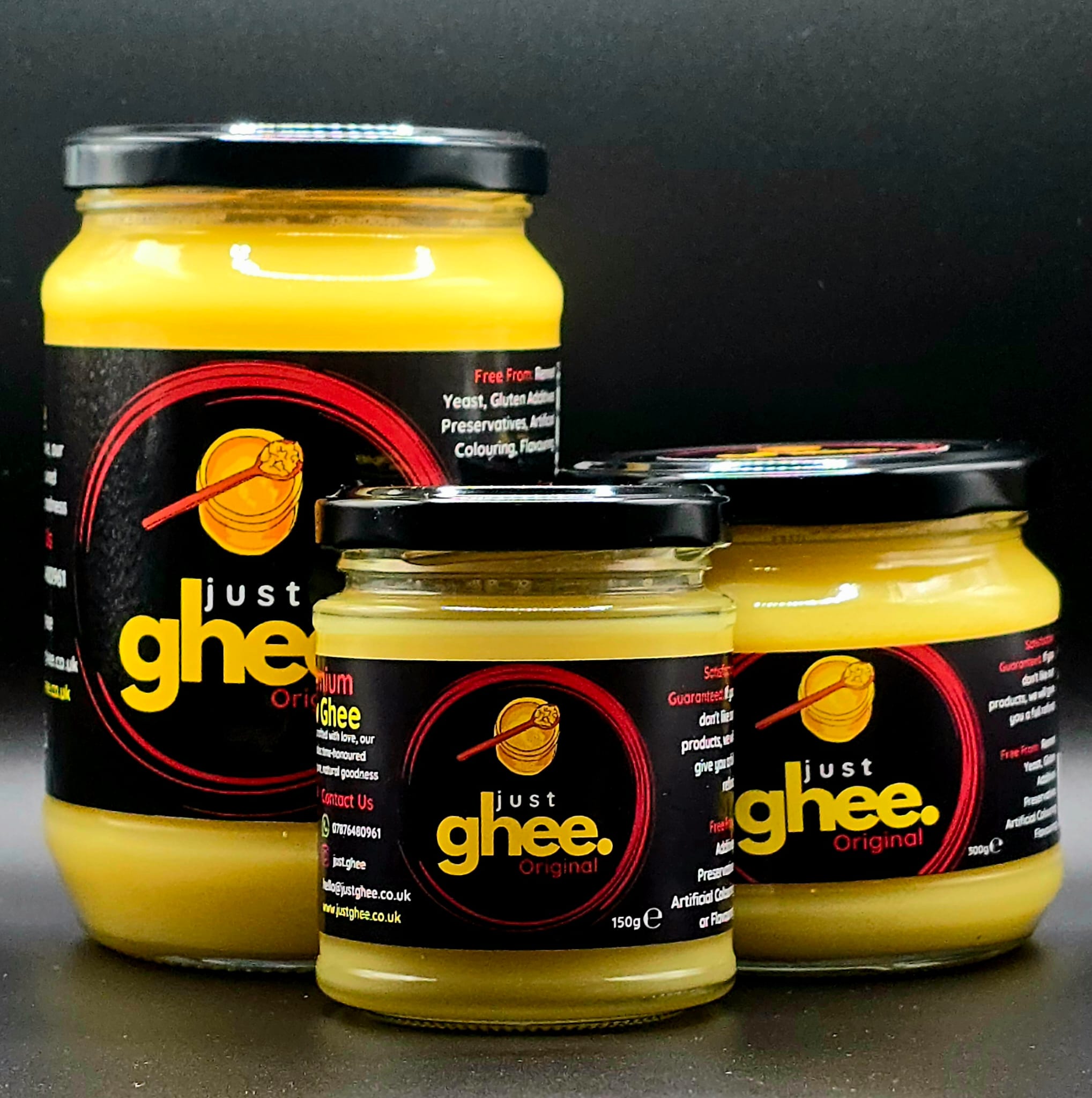 Pure British Original Ghee | Traditional Clarified Butter | Just Ghee