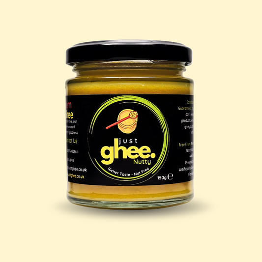 Just Ghee Nutty/Bengali Flavour Premium & Authentic Cow Ghee: A Rich and Inviting Taste of Tradition