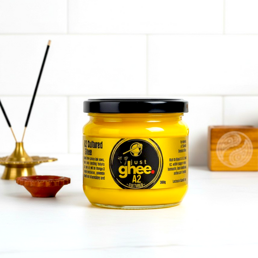 A2 Cultured Ghee | Jersey Cow Ghee | Easier to Digest with Gut Health Support