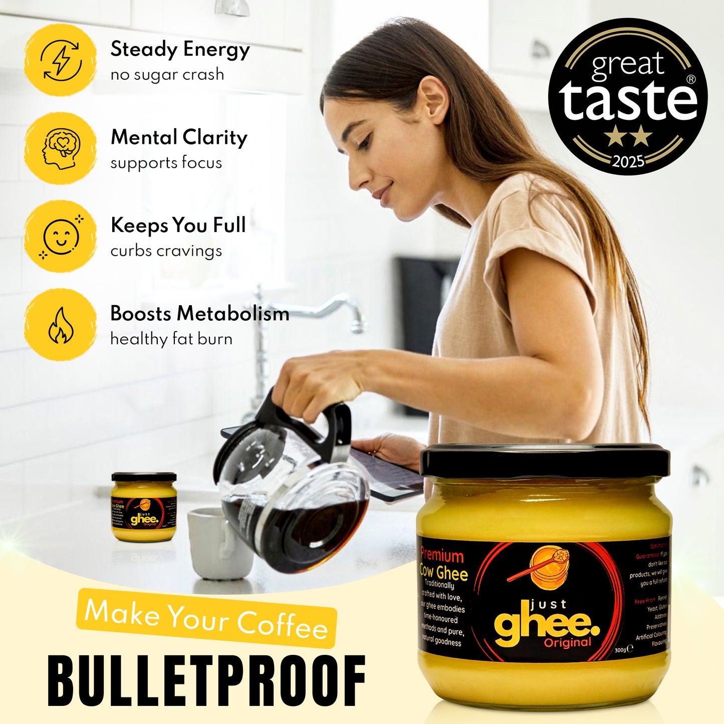 Original Flavour Premium & Authentic Cow Ghee – The True Taste of Tradition
