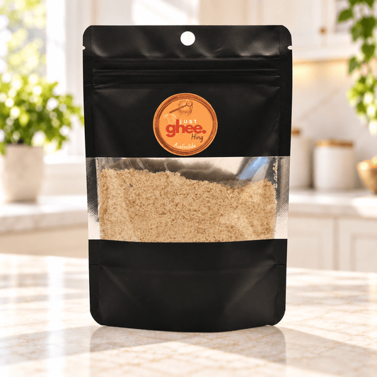 Pure Hing (Asafoetida) 50g | Block & Powder - Just Ghee UK