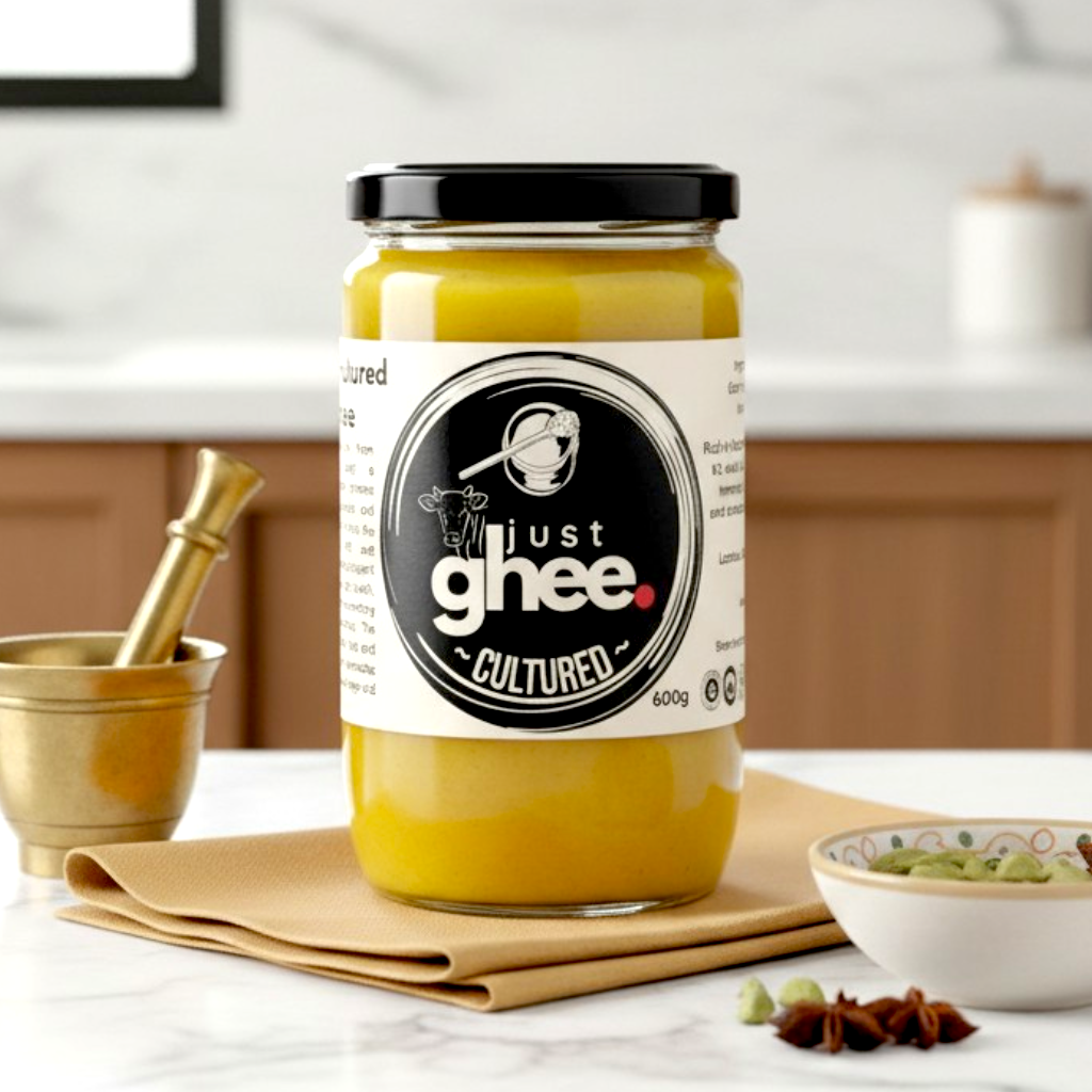 Cultured Ghee UK | Traditional Fermented Clarified Butter | Rich Aromatic Flavour