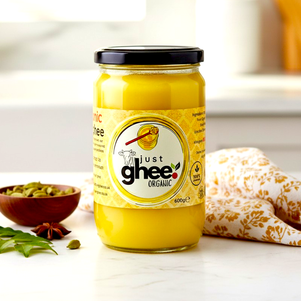 Organic Original Grass-Fed Ghee | Pure Clarified Butter | High Smoke Point