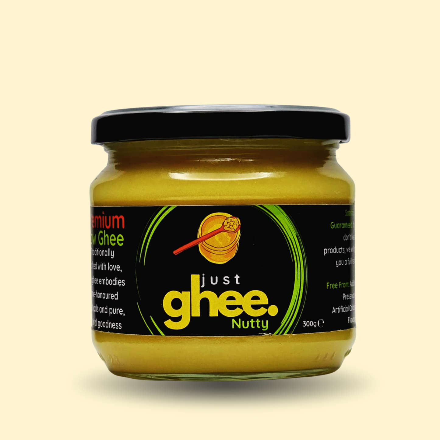 Just Ghee Nutty/Bengali Flavour Premium & Authentic Cow Ghee: A Rich and Inviting Taste of Tradition