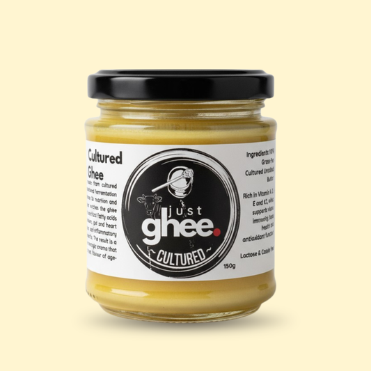 Cultured Cow Ghee by Just Ghee Premium Rich Aroma and Taste Inspired by Pure Tradition and Nostalgic Flavour