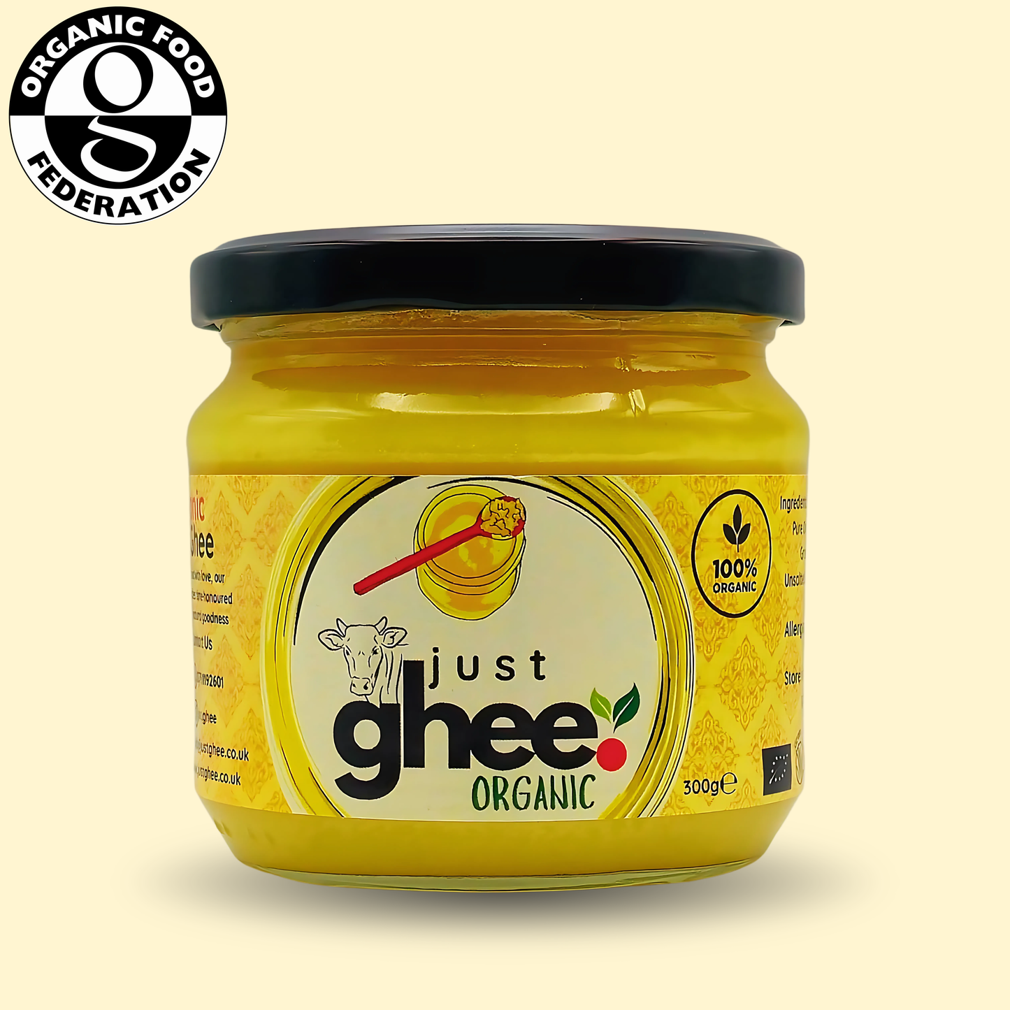 Organic Original Flavour Premium & Authentic Cow Ghee: Pure Goodness from Nature
