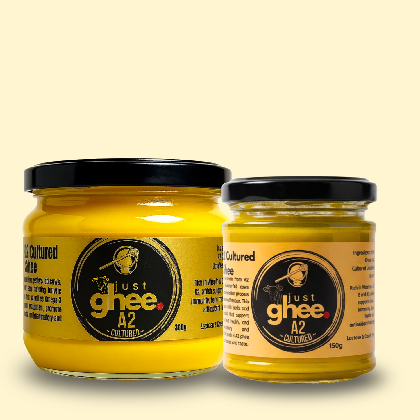 A2 Cultured Flavour Premium & Authentic Jersey Cow Ghee: A Pure Tradition for Your Health and Taste