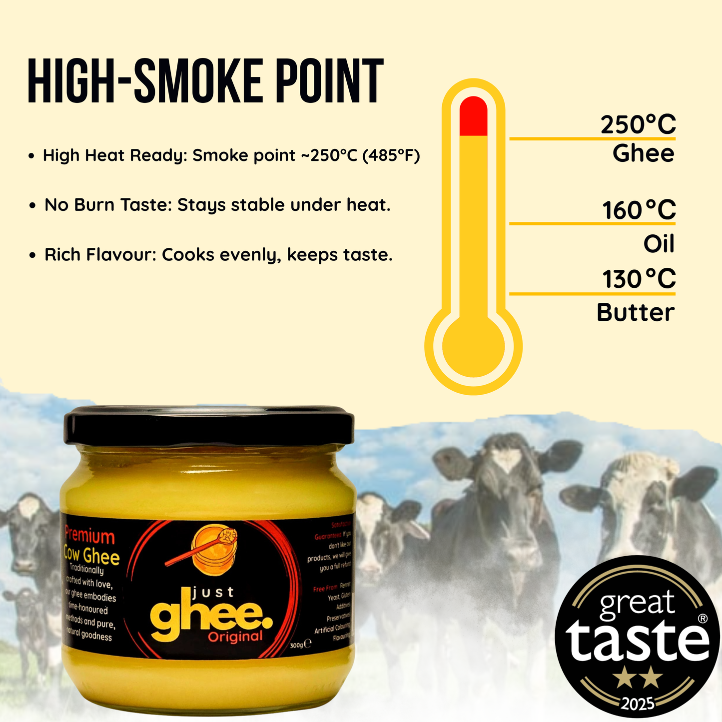 Original Flavour Premium & Authentic Cow Ghee – The True Taste of Tradition
