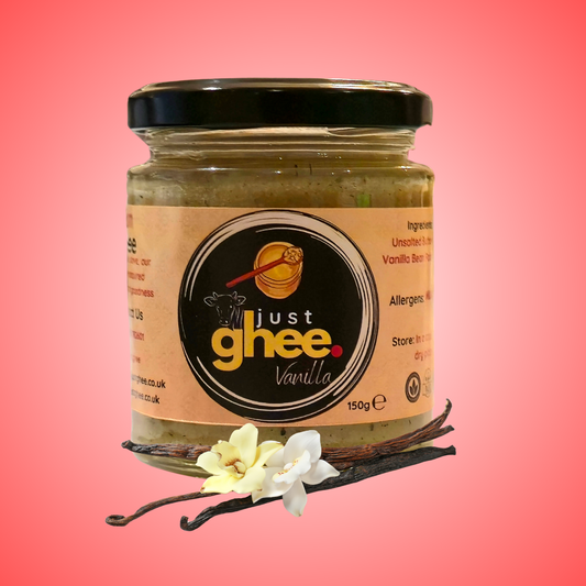 VANILLA FLAVOUR PREMIUM & AUTHENTIC COW GHEE - 150G