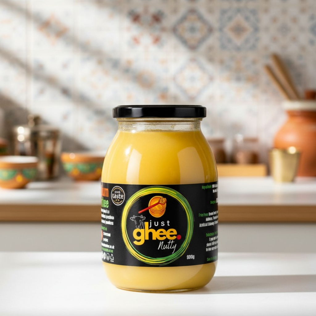 Award Winning Nutty Bengali Ghee UK  Nut Free Clarified Butter | Rich Roasted Aroma | Traditional Slow Cooked