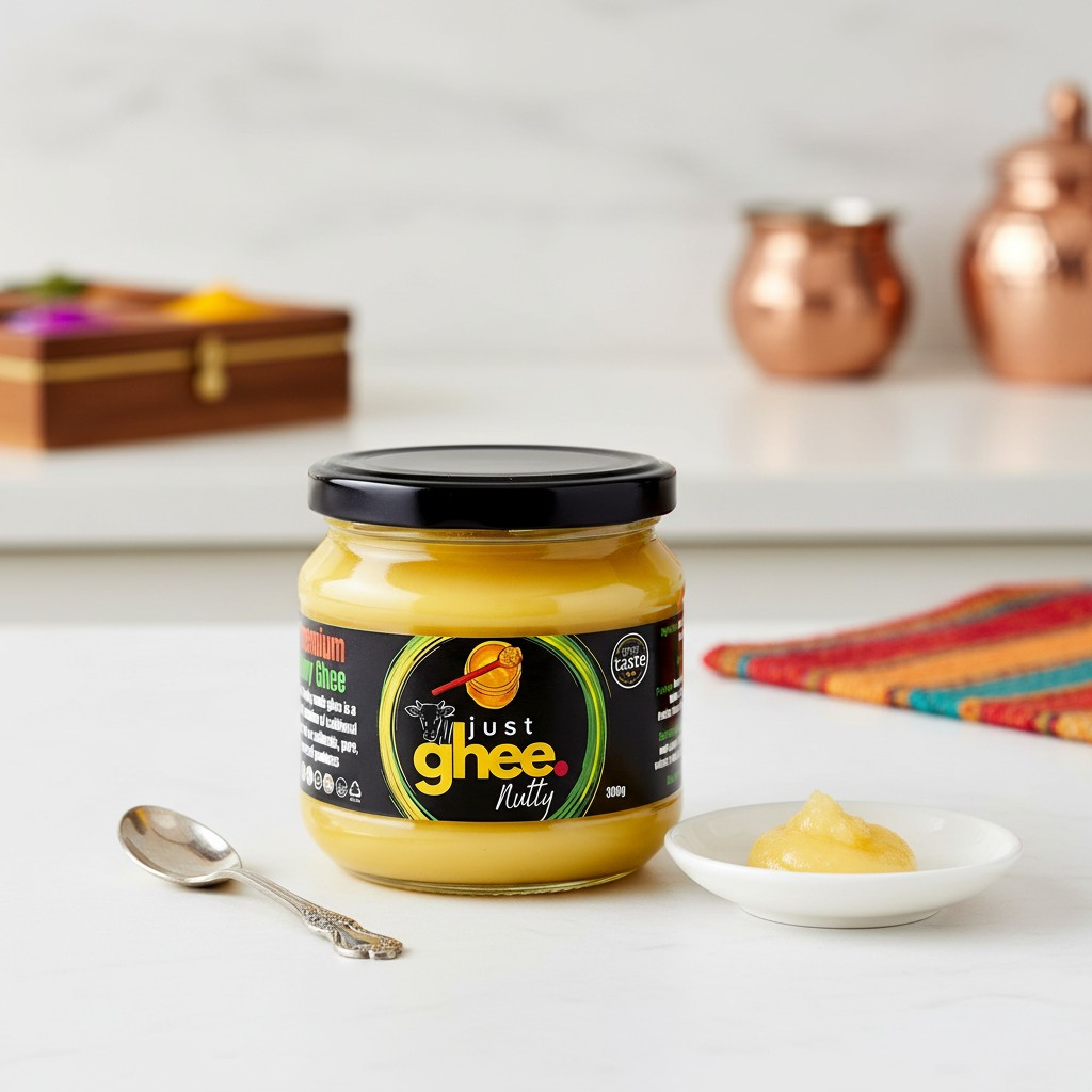 Award Winning Nutty Bengali Ghee UK  Nut Free Clarified Butter | Rich Roasted Aroma | Traditional Slow Cooked