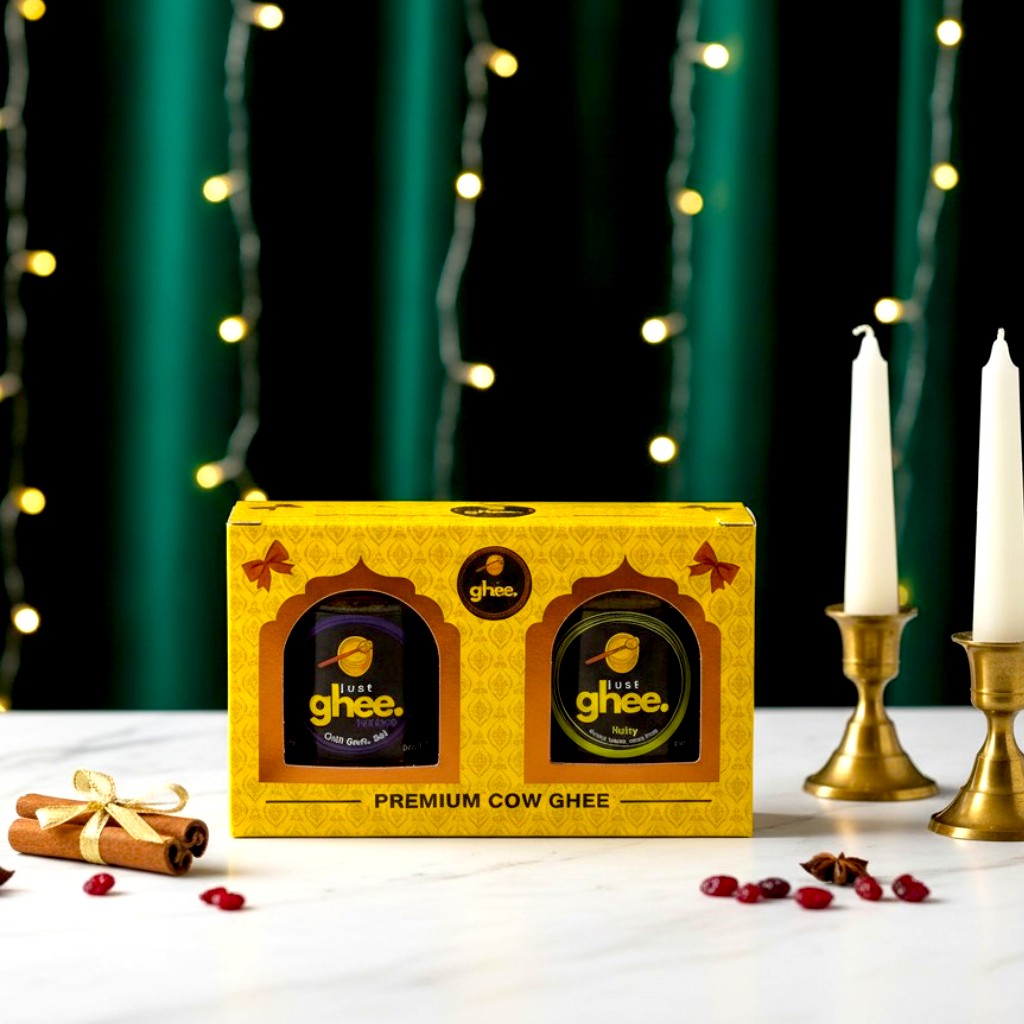 Build Your Own Ghee Gift Box – FREE Gift Box Included with Any 2, 3 or 4 Flavours