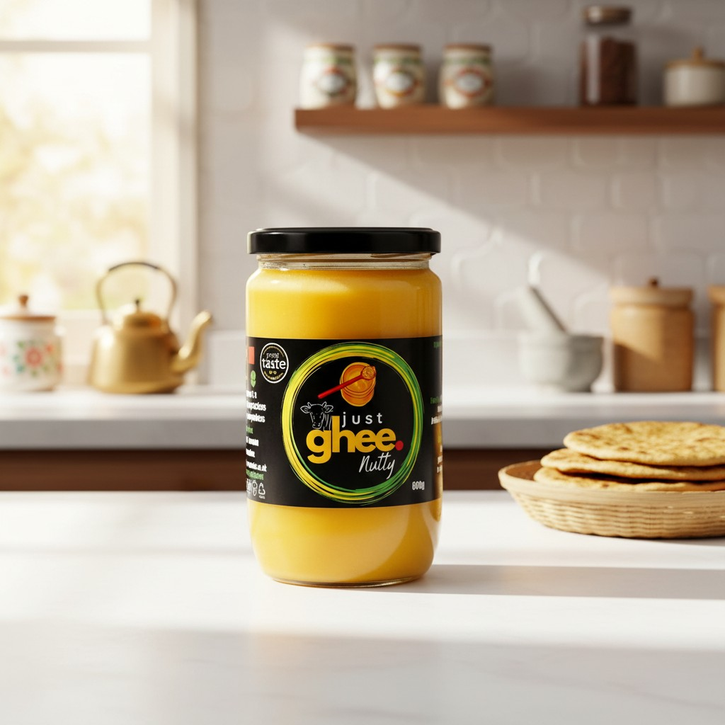 Award Winning Nutty Bengali Ghee UK  Nut Free Clarified Butter | Rich Roasted Aroma | Traditional Slow Cooked