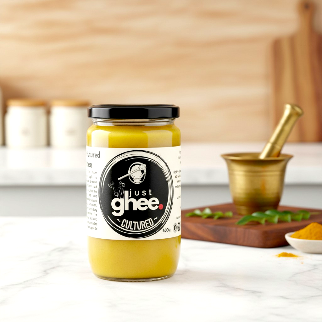 Cultured Ghee UK | Traditional Fermented Clarified Butter | Rich Aromatic Flavour
