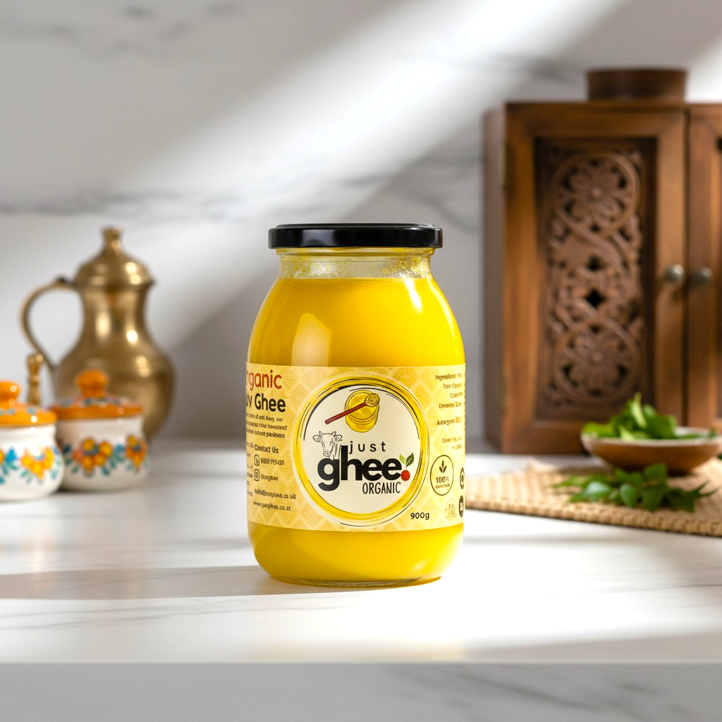 Organic Original Grass-Fed Ghee | Pure Clarified Butter | High Smoke Point